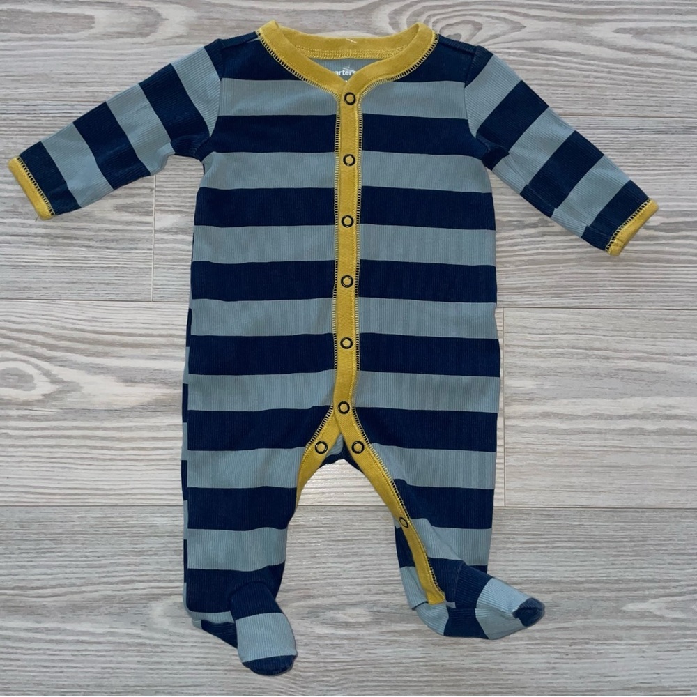 Carter’s Baby Boy Sleep and Play Sleeper Size 3 Months